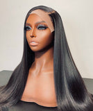 Straight Black Blasian Wig