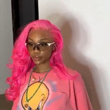 Pink Bodywave Wig