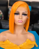 Orange Bob Wig