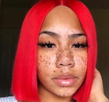 Red Bob Wig