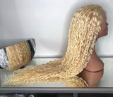 Blonde Curly Wig